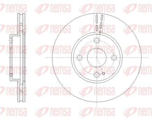 Brake Disc 61659.10