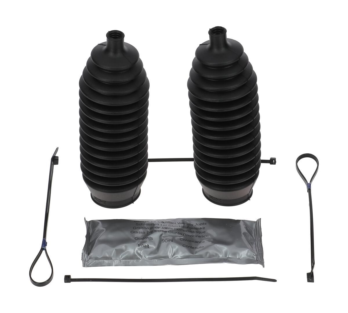 Faltenbalgsatz, Lenkung