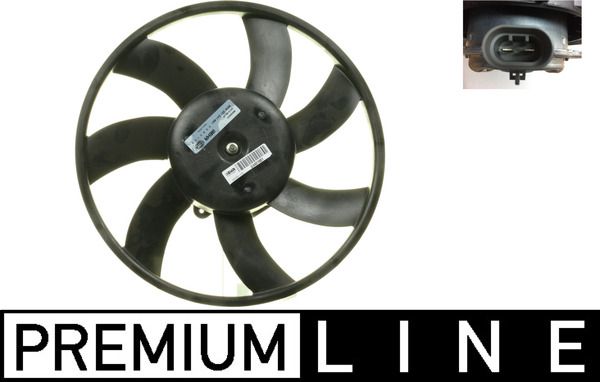 L&uuml;fter, Motork&uuml;hlung