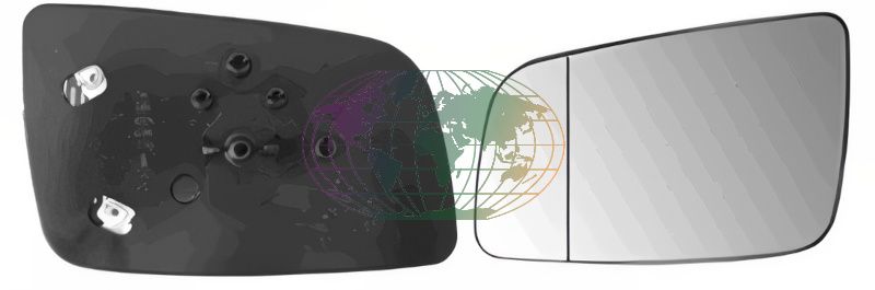 SPIEGELGLAS verwarmbaar+montageplaat