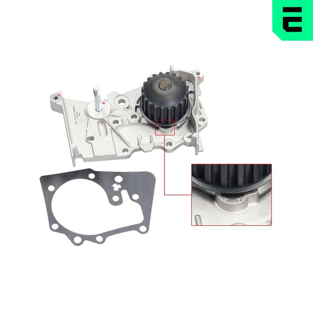 OPTIMAL AQ-1575 - Wasserpumpe, Motork&uuml;hlung