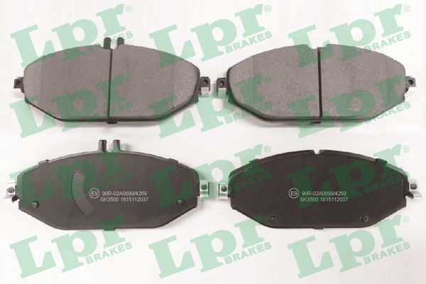 Brake Pad Set, disc brake 05P2037