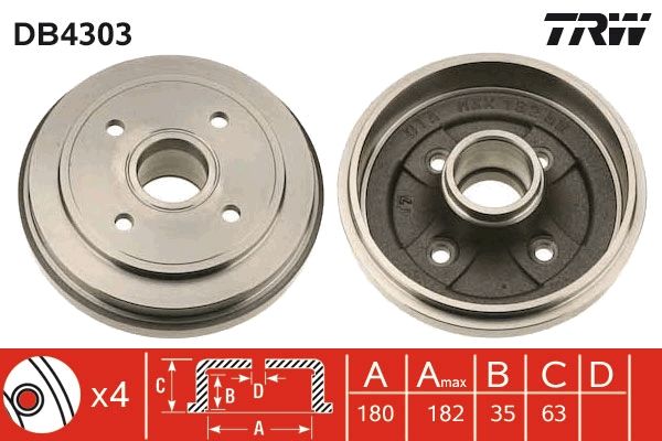 TAMBOUR DE FREIN  9900