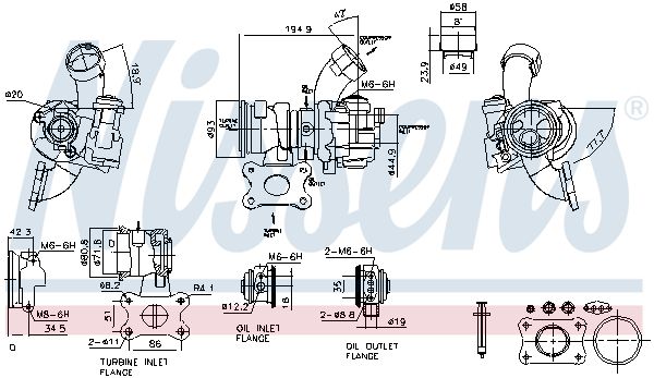 NISSENS 93325 - Lader, Aufladung ** FACTORY NEW **