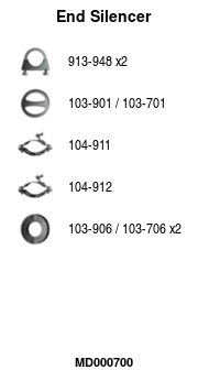 Endschalld&auml;mpfer