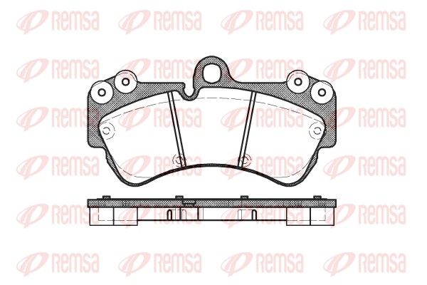 Premium Front Brake Pad Set Premium Front Brake Pad Set