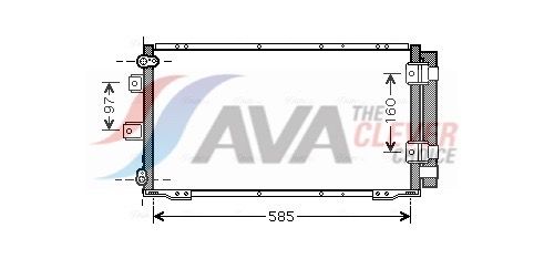TO5395D AVA QUALITY COOLING ** CLEVER FIT ** kondenzátor, klíma