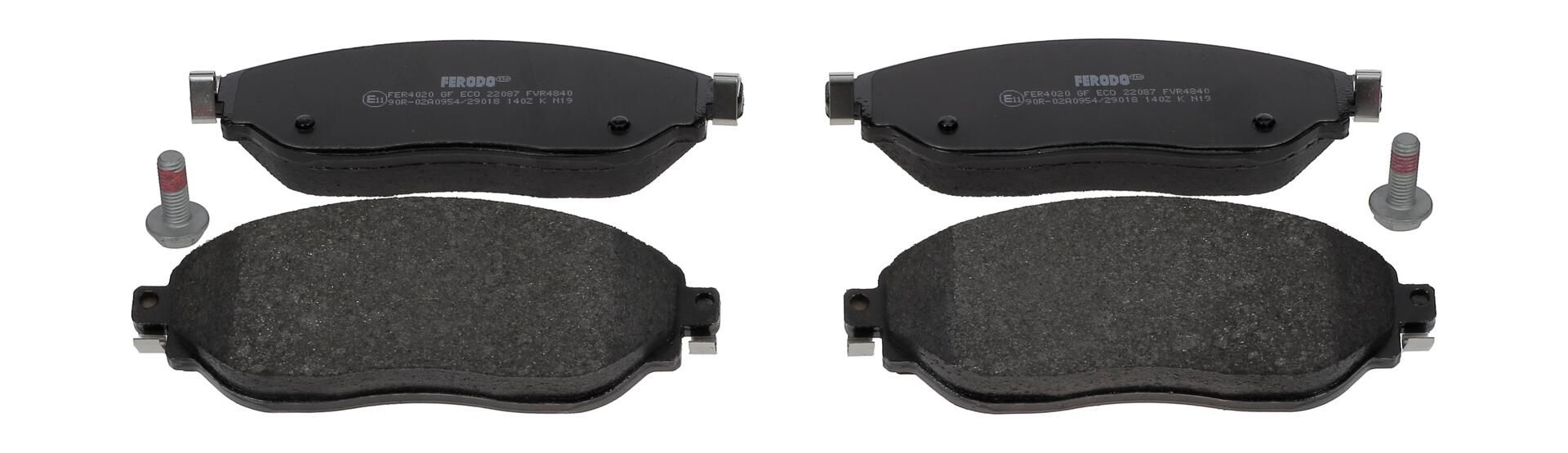 FERODO FVR4840 - Bremsbelagsatz, Scheibenbremse PREMIER ECO FRICTION
