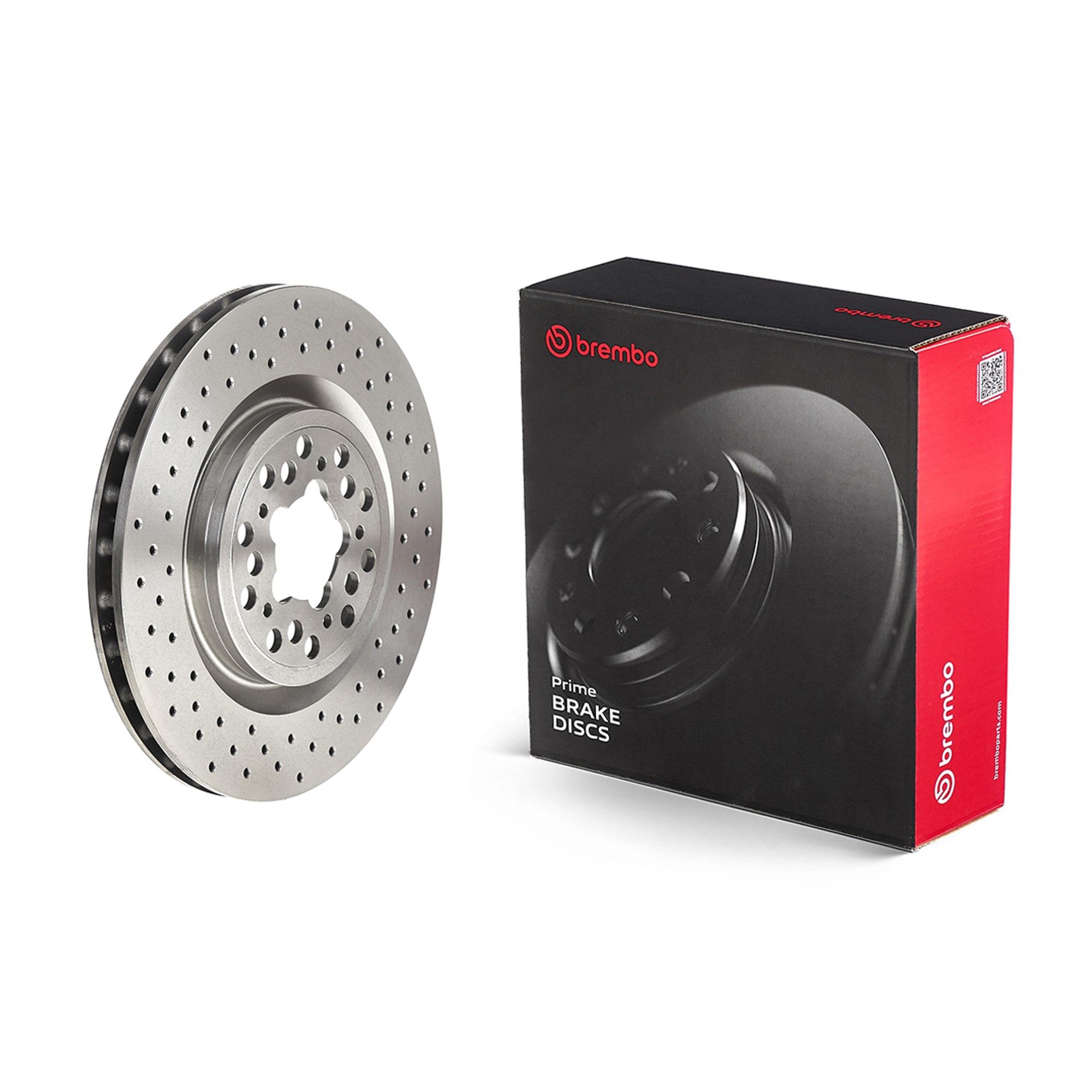 BREMBO DISC ROTOR -  FERRARI 360 SPIDER 01-05 (FRT&RR) *X/Drilled - TecDoc 1