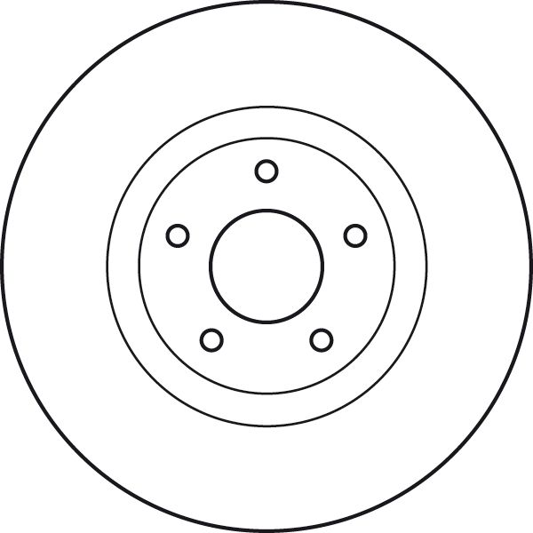 TRW BRAKE DISC - TecDoc 2