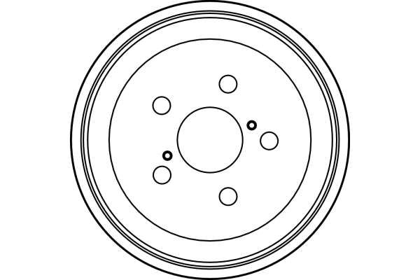 TRW BRAKE DRUM - TecDoc 2