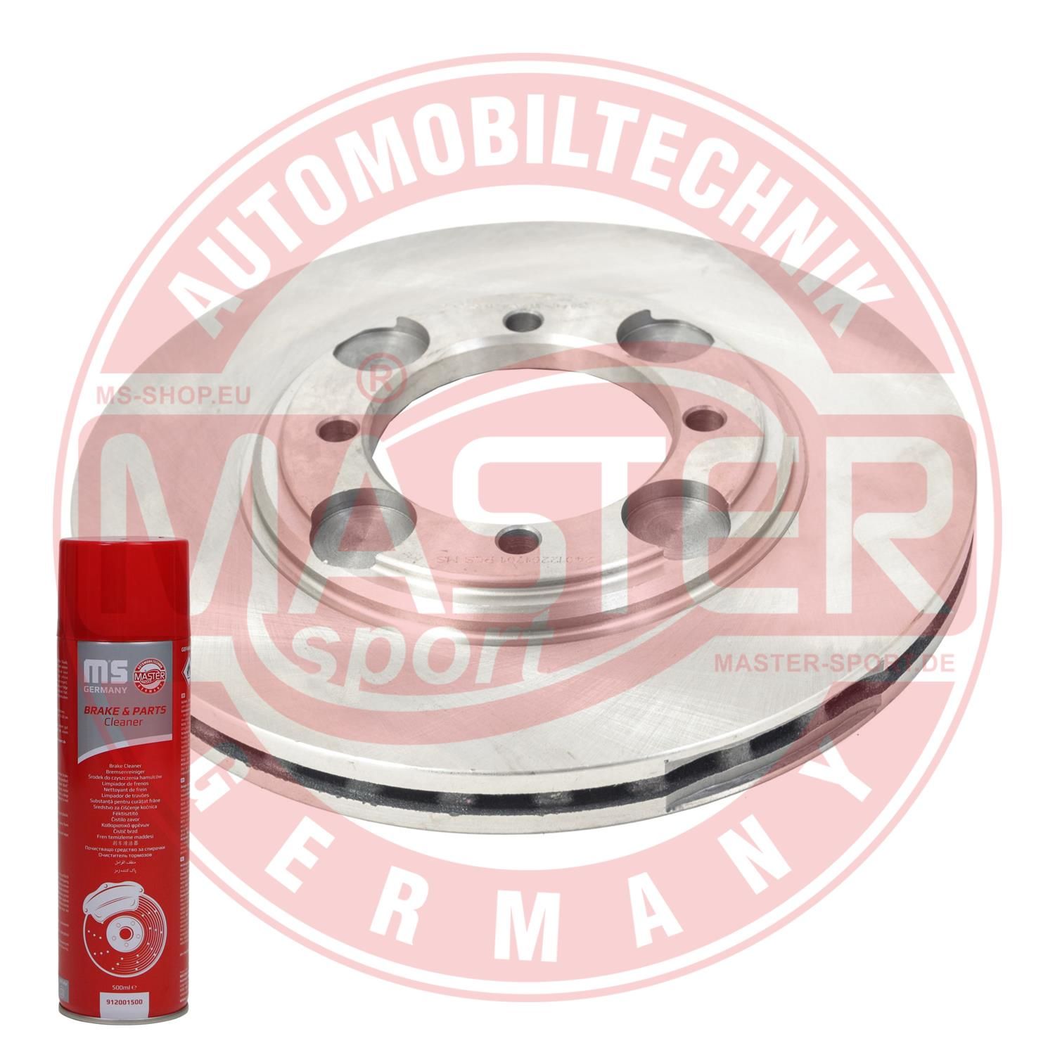 24012201701-PCS-MSP MASTER-SPORT GERMANY PROMO féktárcsa