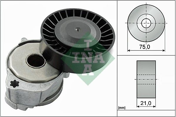 Belt Tensioner, V-ribbed belt 534 0604 10