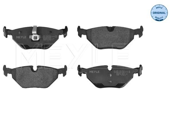 MEYLE 025 219 3417 Brake Pad Set, disc brake