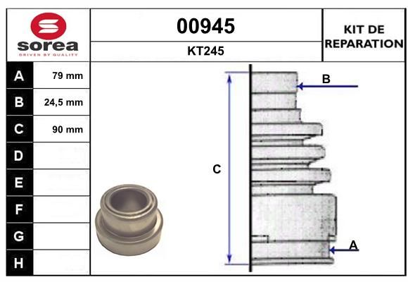 KIT D'ETANCHEITE 00945  9900