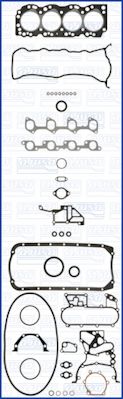 Juego completo de empaques, motor