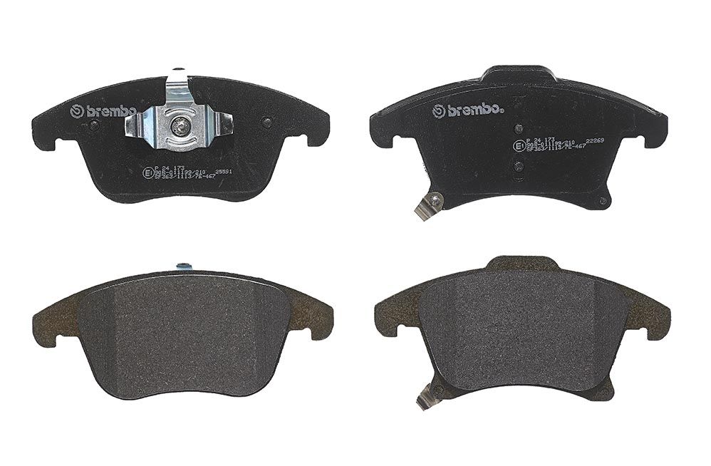 Brembo P 24 173 Bremsbelagsatz, Scheibenbremse