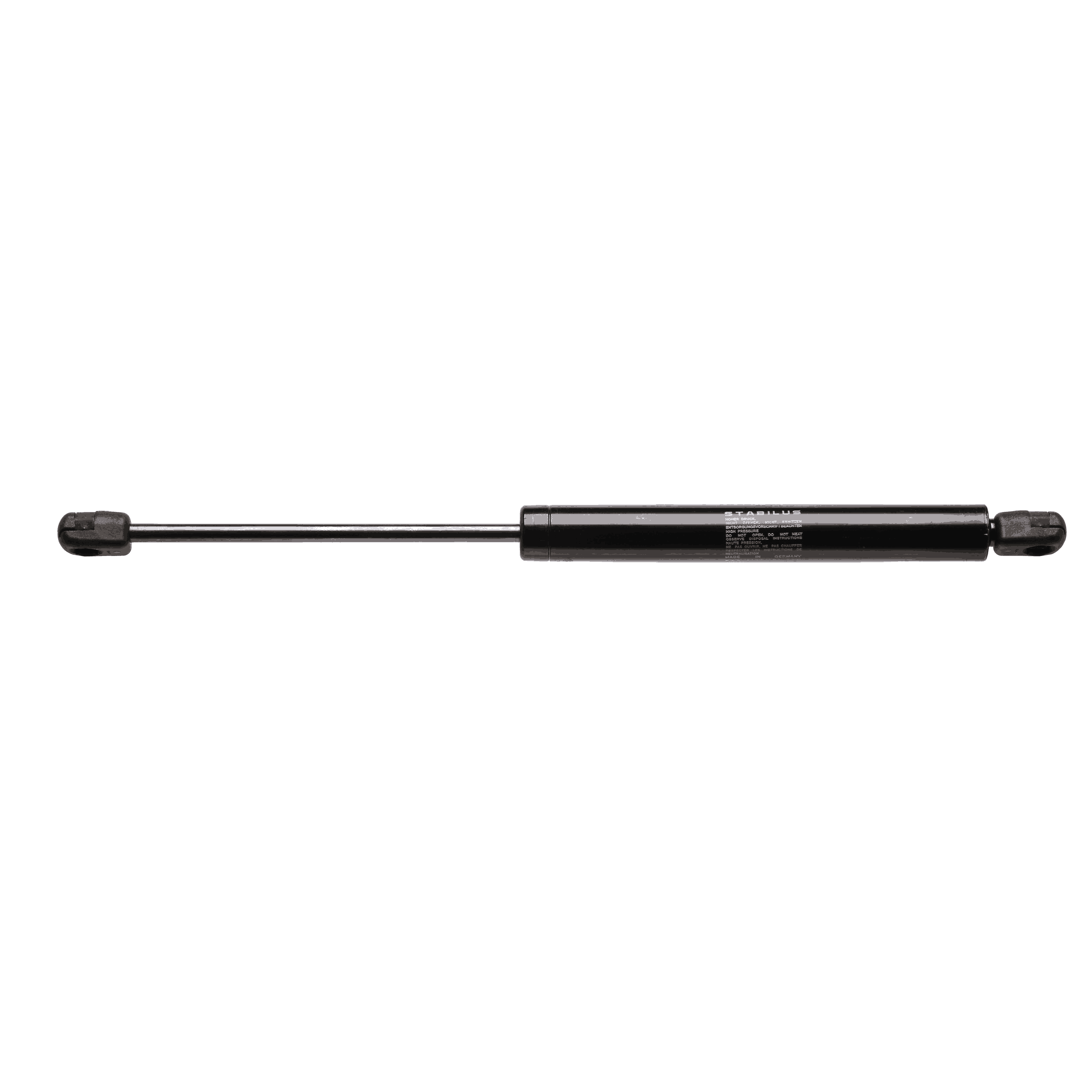 Gasfeder, Verdeck