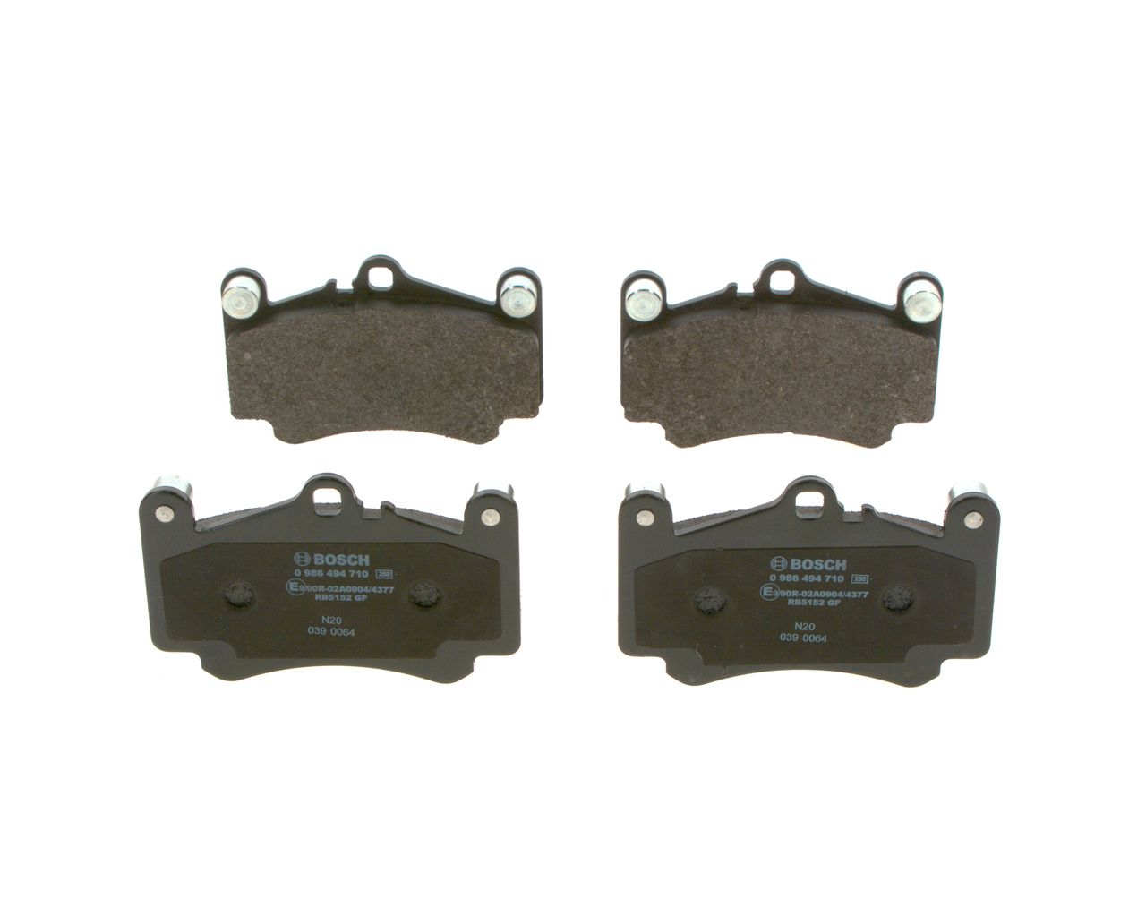 Brake Pad Set, disc brake 0 986 494 710