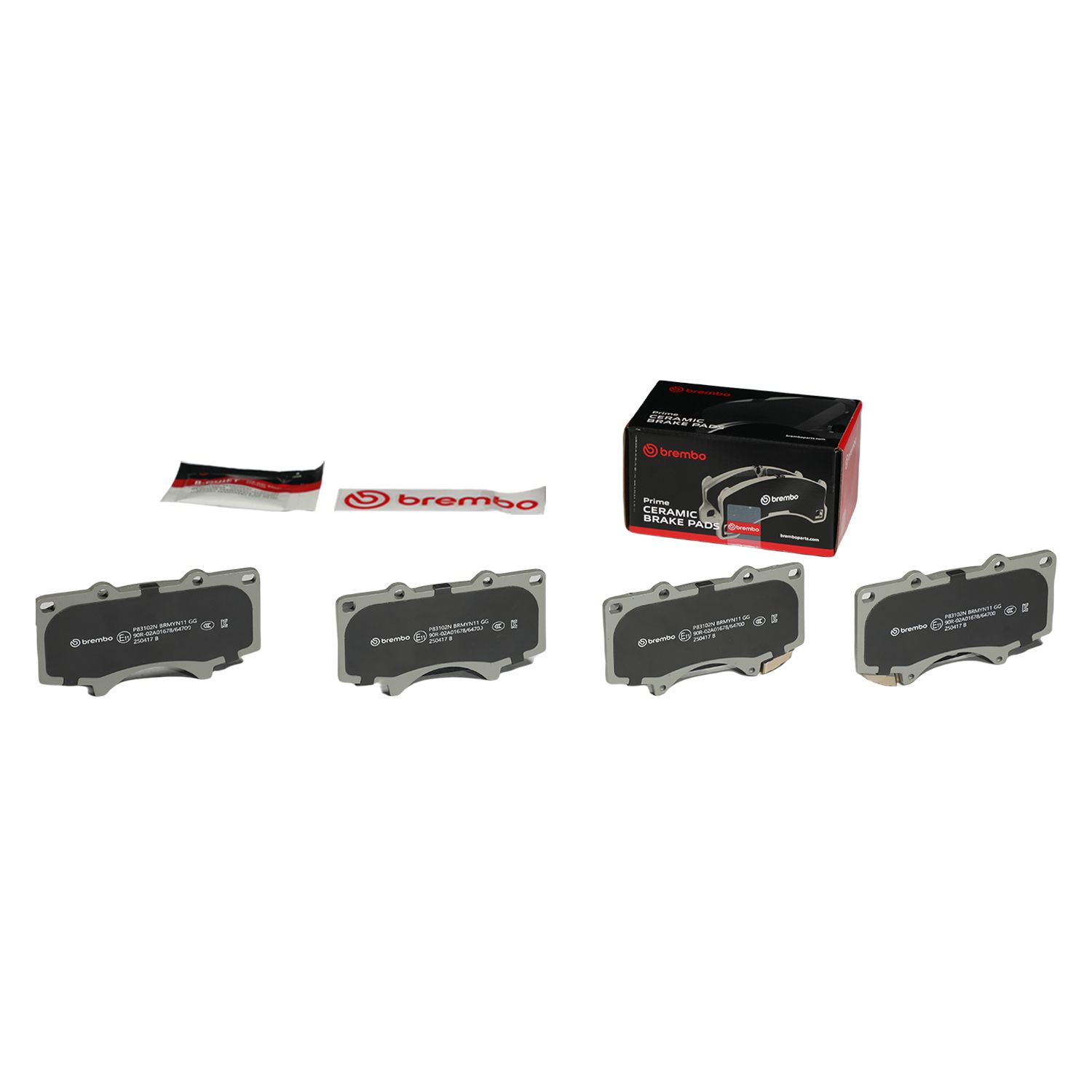 BREMBO DISC PAD -  TOYOTA HILUX KUN 15- (FRT) - TecDoc 1