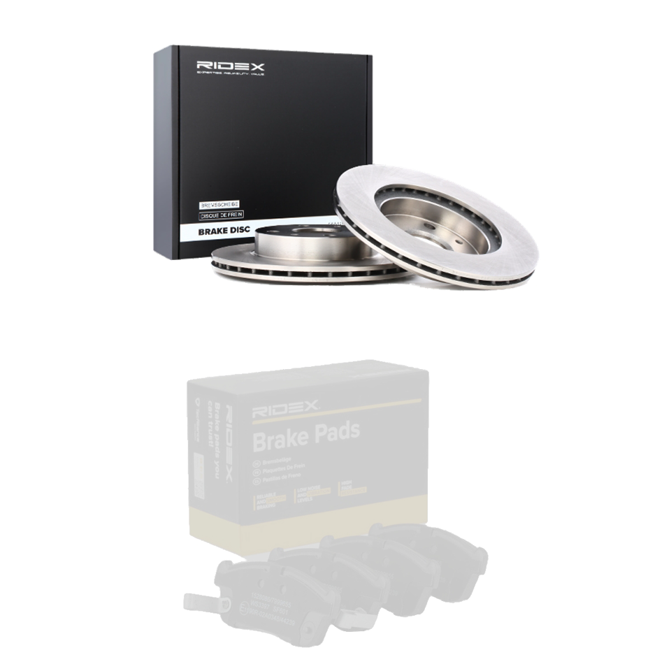 Remmenset, remschijf