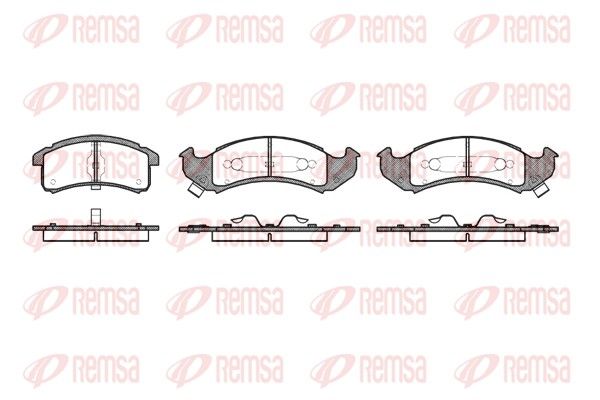 Premium Front Brake Pad Set Premium Front Brake Pad Set