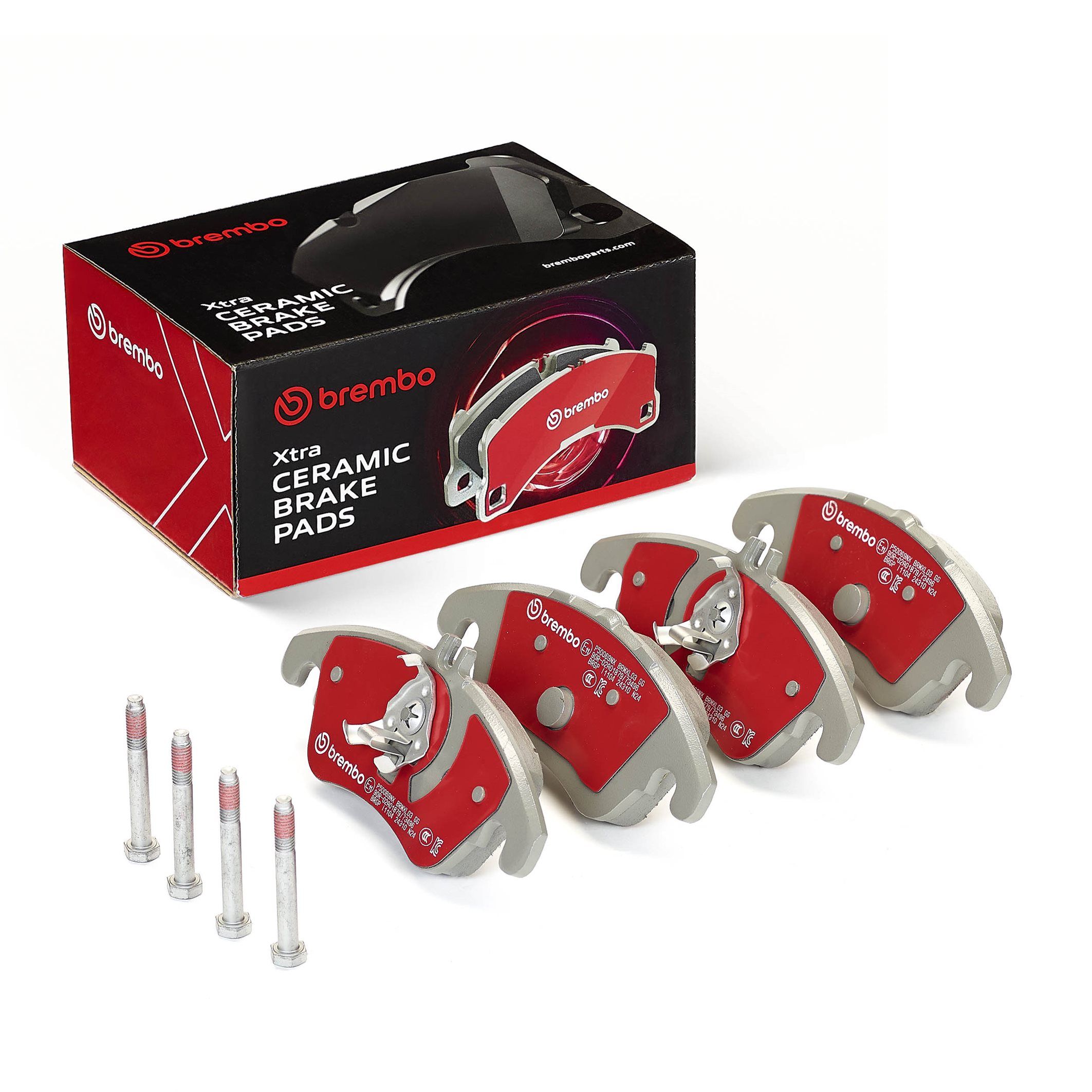 BREMBO P50069NX - Bremsbelagsatz, Scheibenbremse XTRA LINE - Ceramic