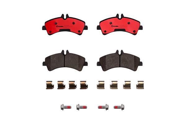 VW CRAFTER 35 LWB 2F 07-11 (RR)  *Ceramic Pads - TecDoc 2