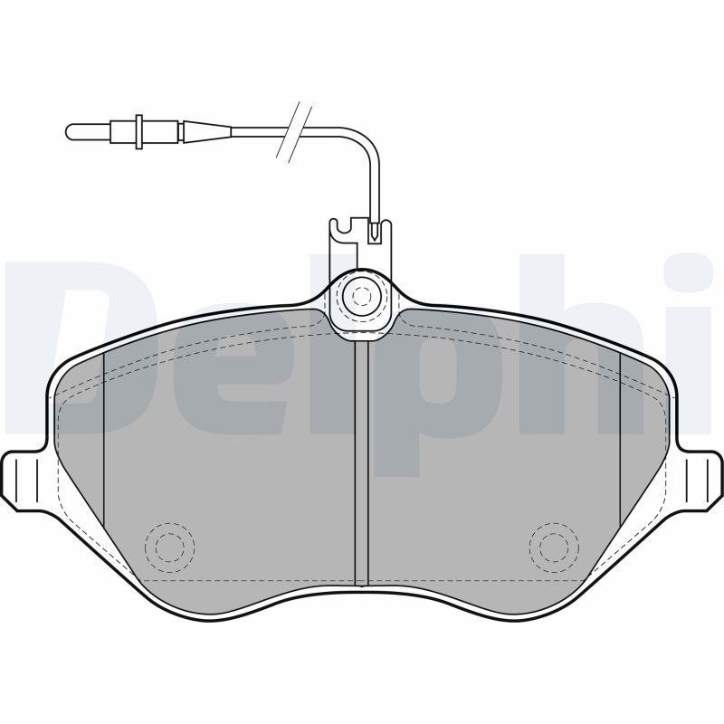 Brake Pad Set, disc brake LP1891