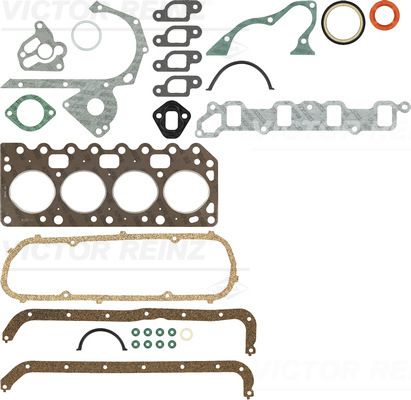 Juego completo de empaques, motor