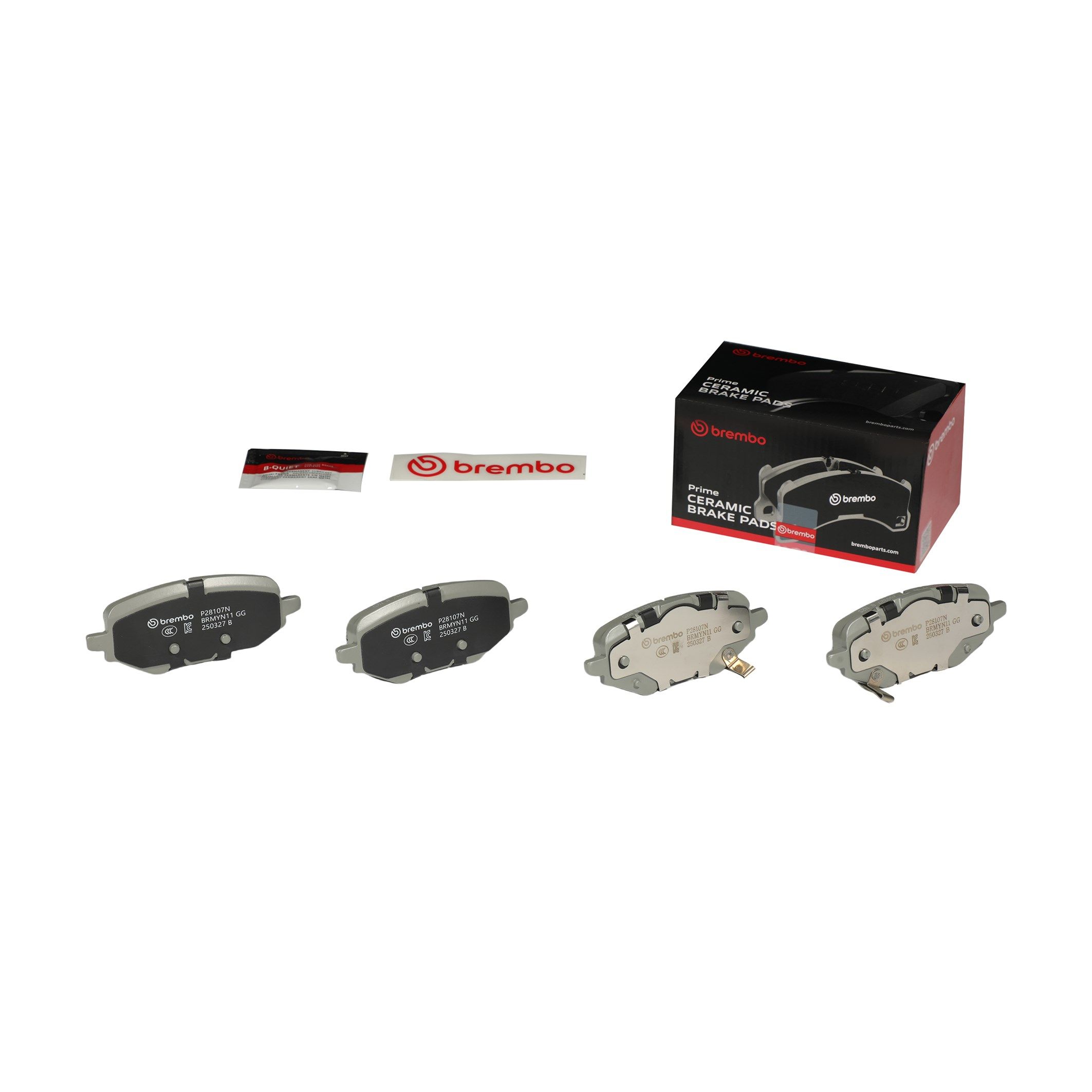 BREMBO BRAKE PAD - HONDA ZR-V RZ 23-On (RR) - TecDoc 1