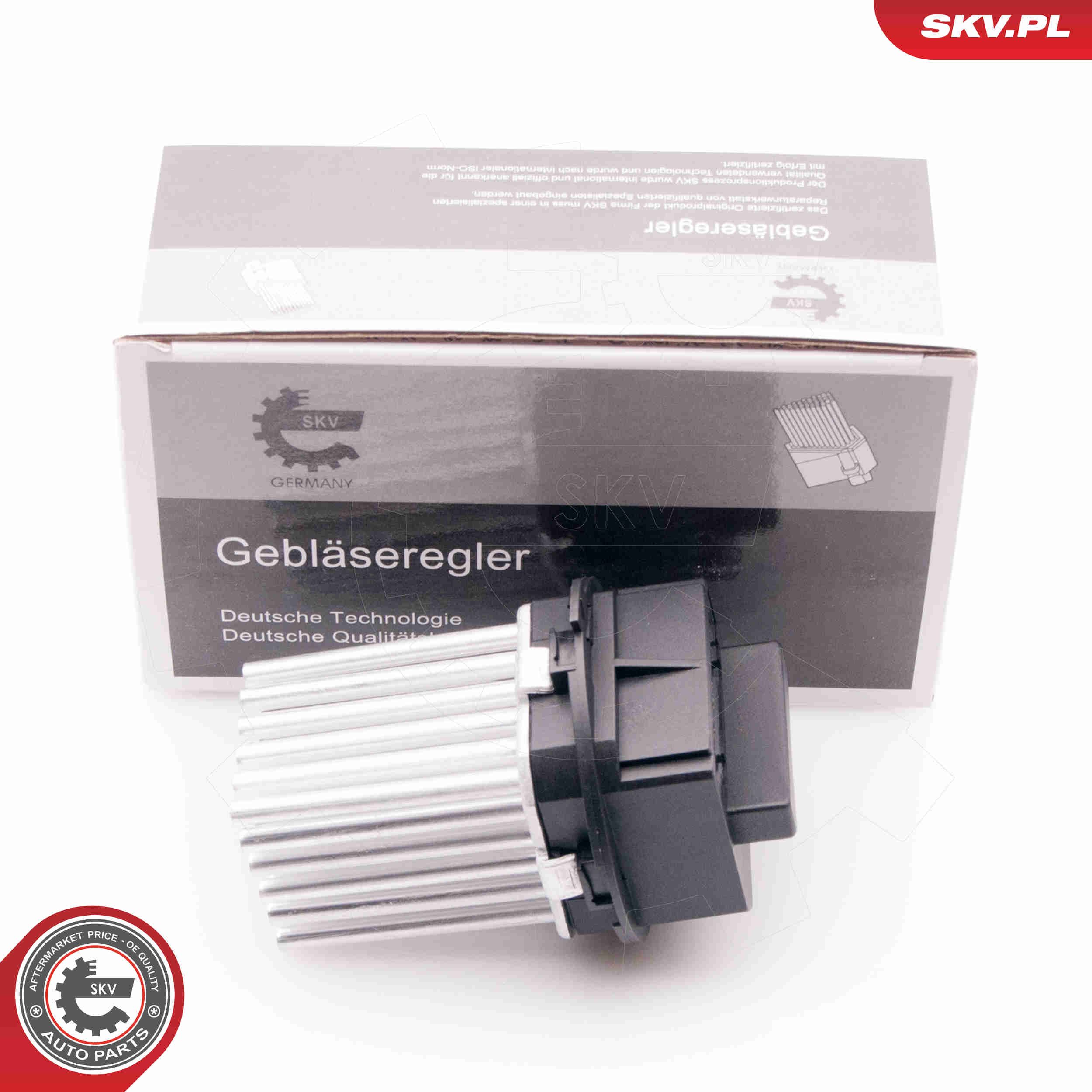 Widerstand, Innenraumgebläse