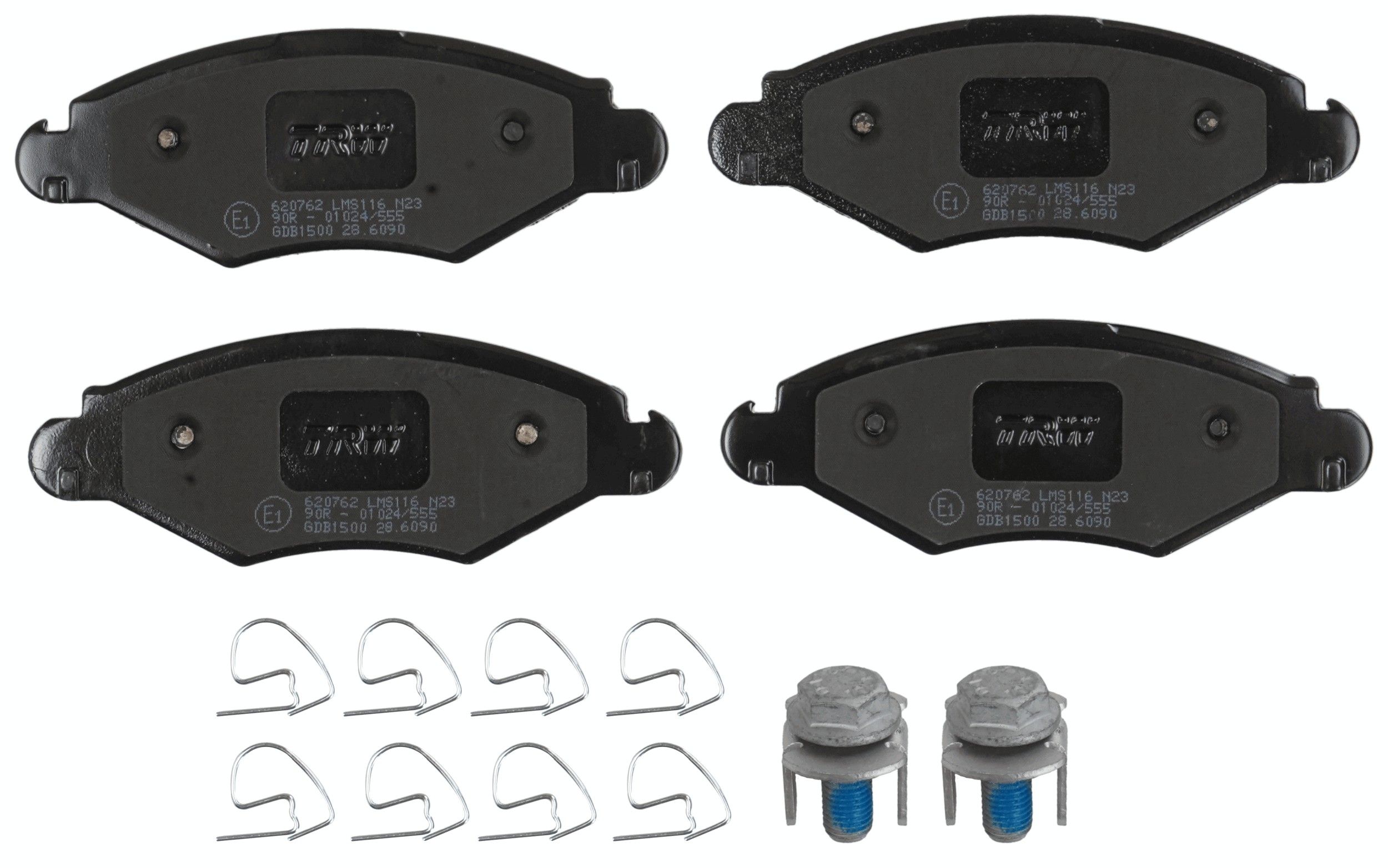 TRW DISC BRAKE PADS - TecDoc 2