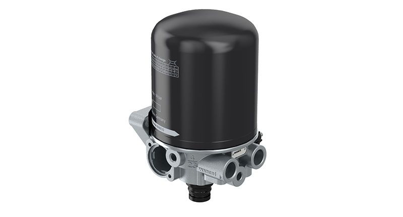 Secador de aire, sistema de aire comprimido