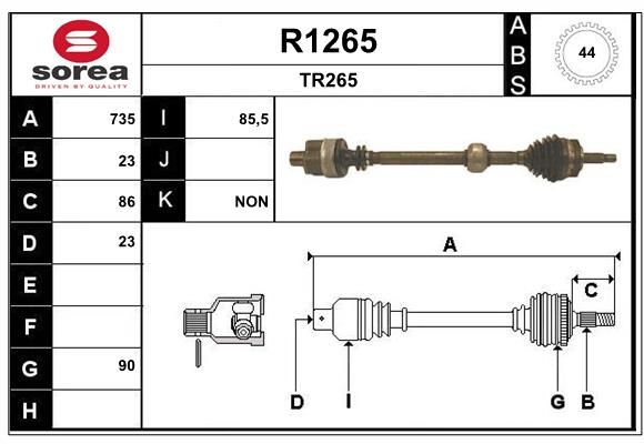 TRANS RENAULT MEGANE ABS  .