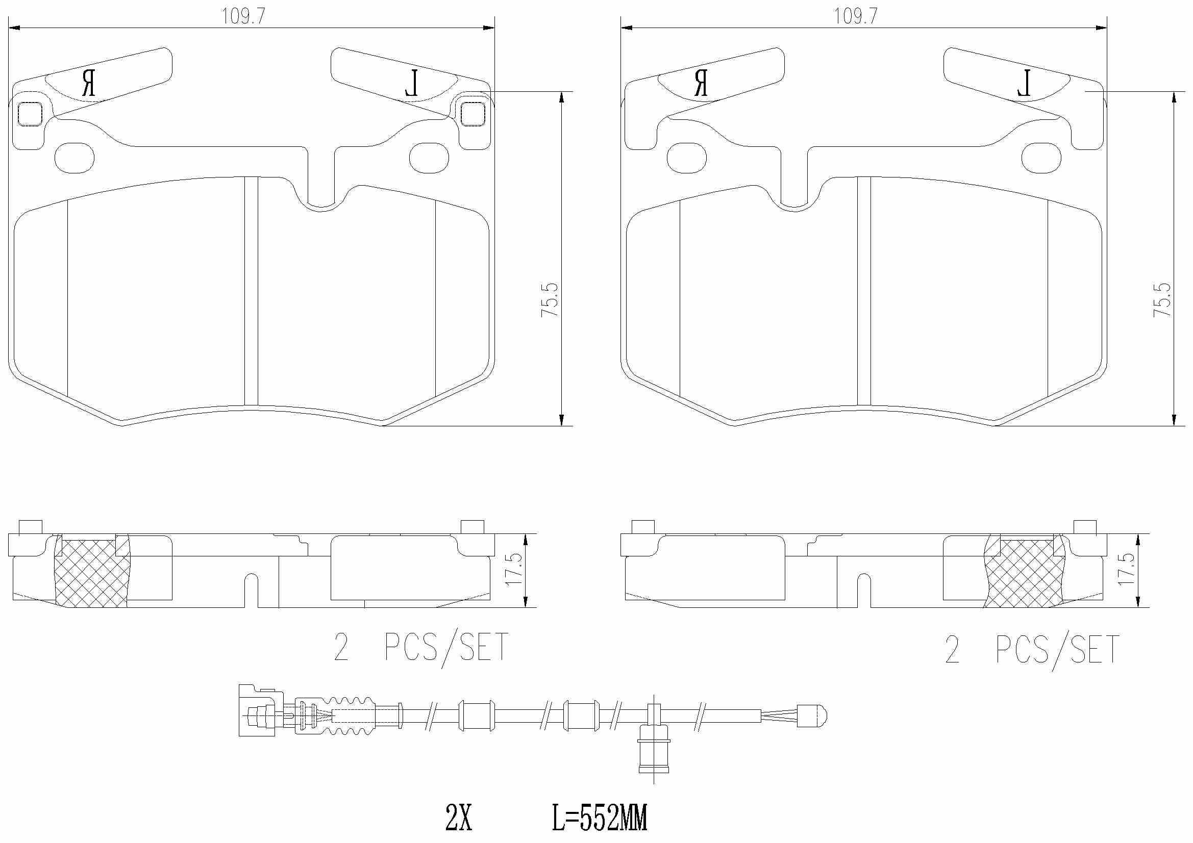 LEXUS RC F USC10R 14-21 (RR) - TecDoc Only