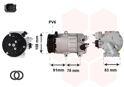 Kompressor, Klimaanlage