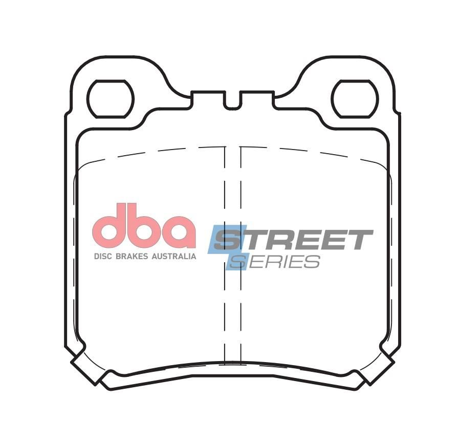 DBA SS STREET SERIES BRAKE PADS [ Holden/Opel & SAAB 1992-2003 R ] - TecDoc Only