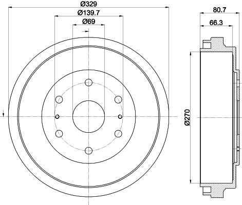 TAMBOUR DE FREIN