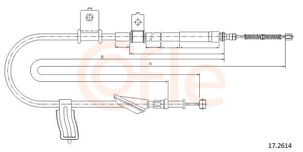 Seilzug, Feststellbremse