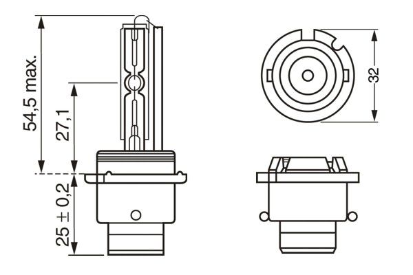 Glühlampe, Fernscheinwerfer Glühlampe, Fernscheinwerfer
