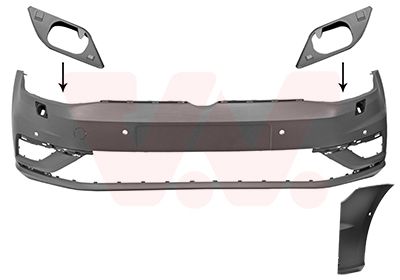 VAN WEZEL 5775579 - Sto&szlig;f&auml;nger