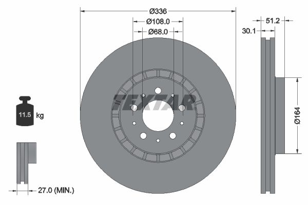 Brake Disc 92126705