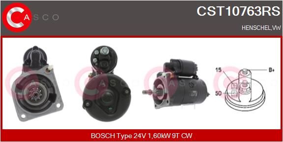 CST10763RS CASCO Reman önindító
