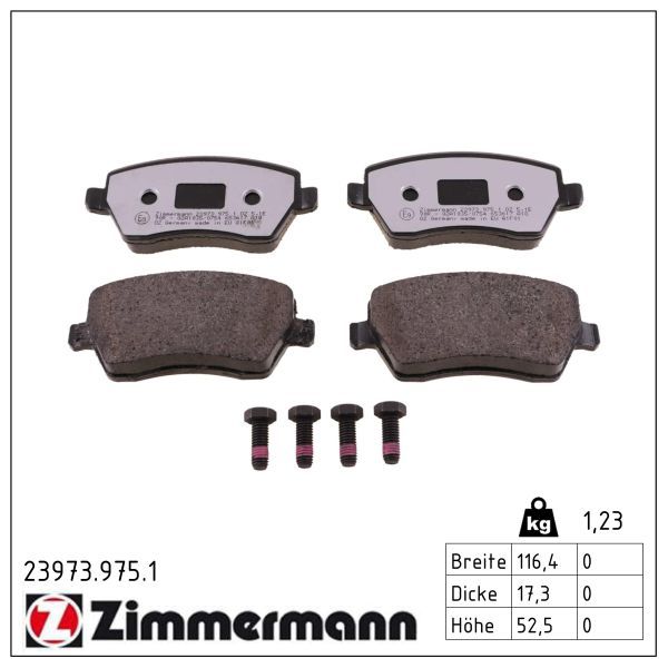 Bremsbelagsatz, Scheibenbremse Bremsbelagsatz, Scheibenbremse