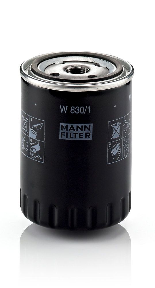 MANN-FILTER W 830/1 - &Ouml;lfilter
