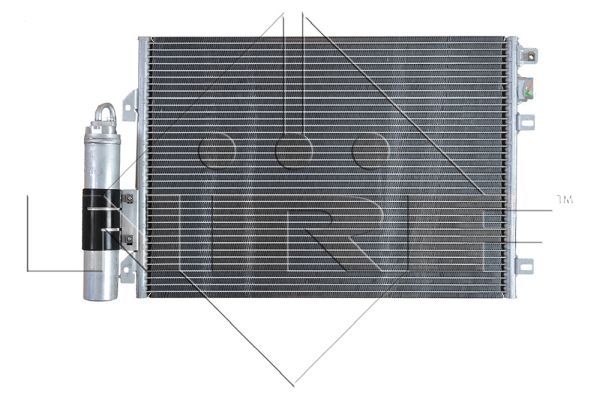 NRF 35430 Condenser, air conditioning