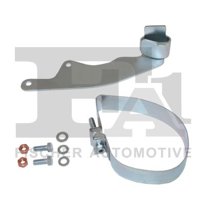 Halter, Abgasanlage