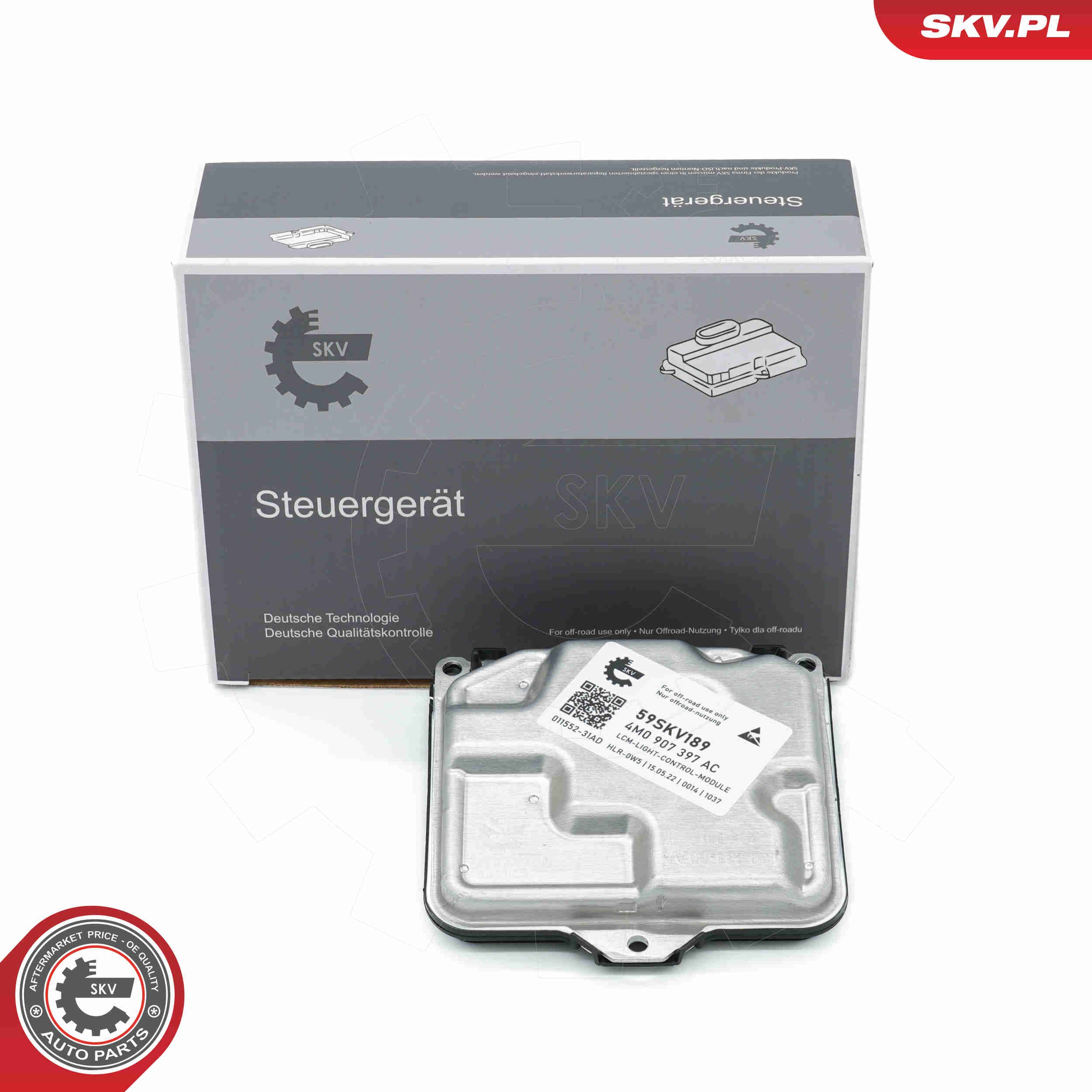 Steuergerät, Beleuchtung