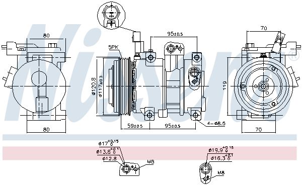 Compressor, air conditioning 890683